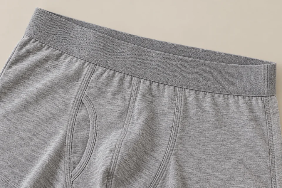 Sous-vêtements adultes unis : construction et coutures