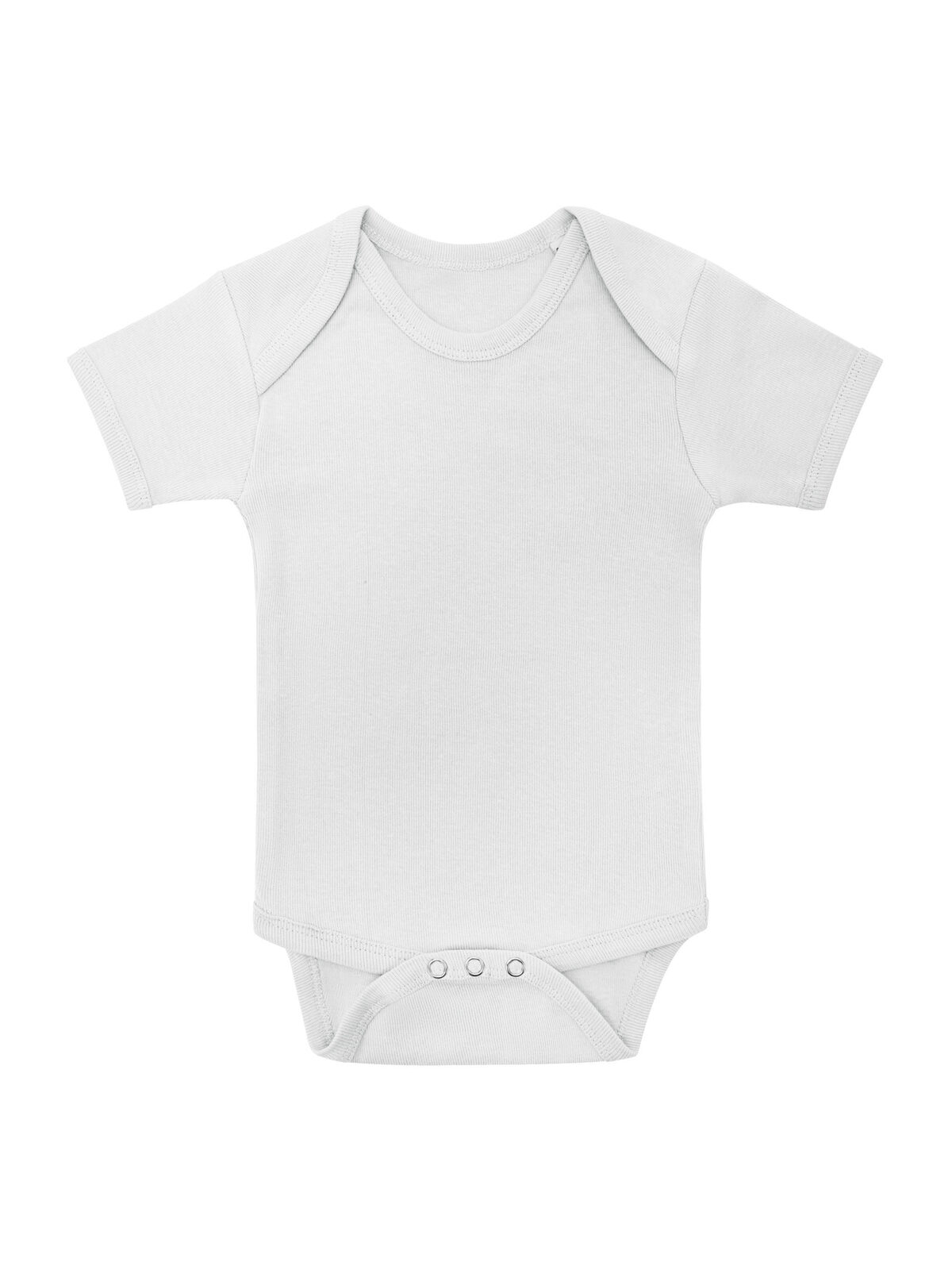 Body bébé manches courtes - WH - Blanc