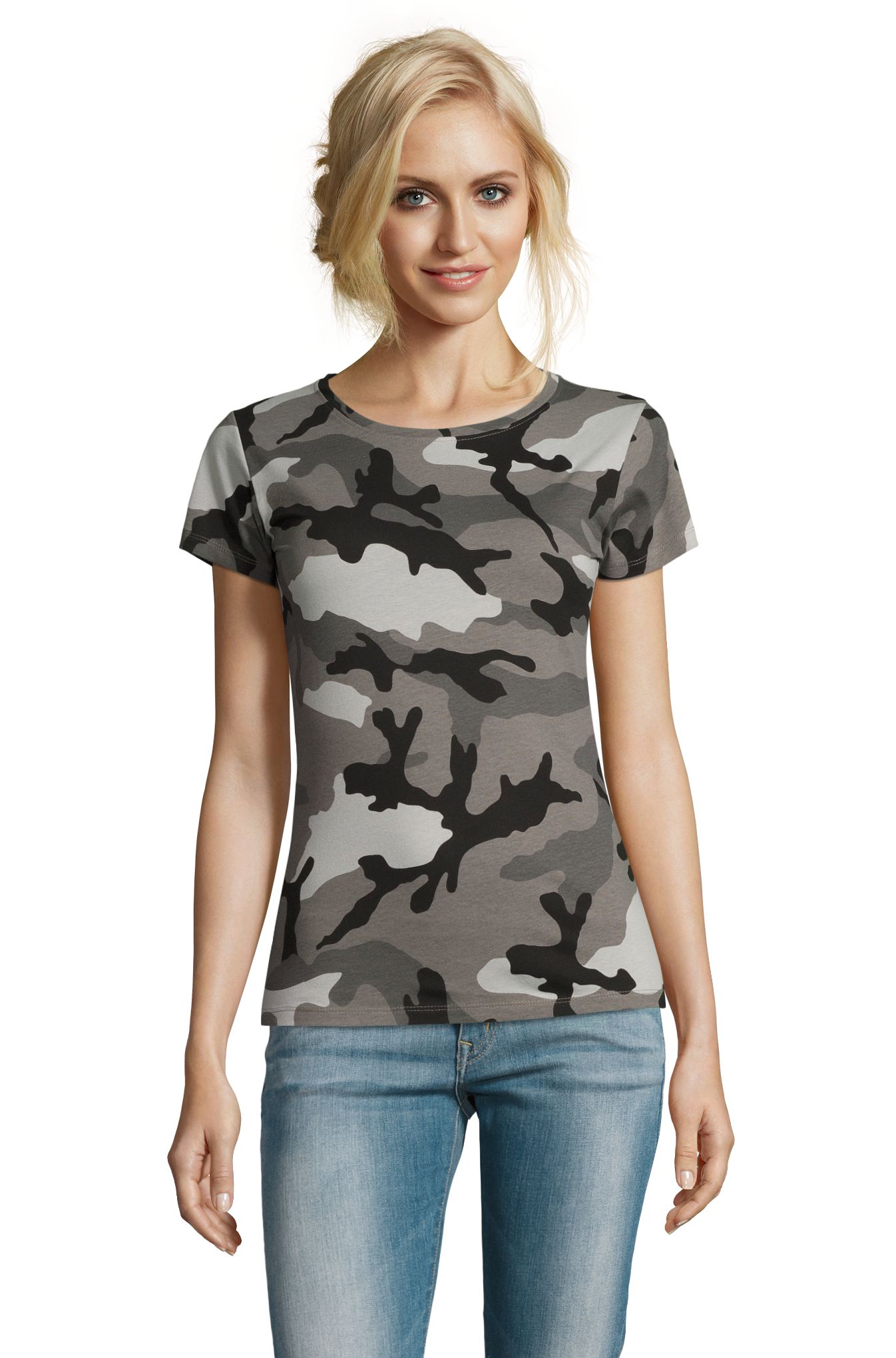 FEMMES CAMOUFLAGE - 521 - Camouflage gris