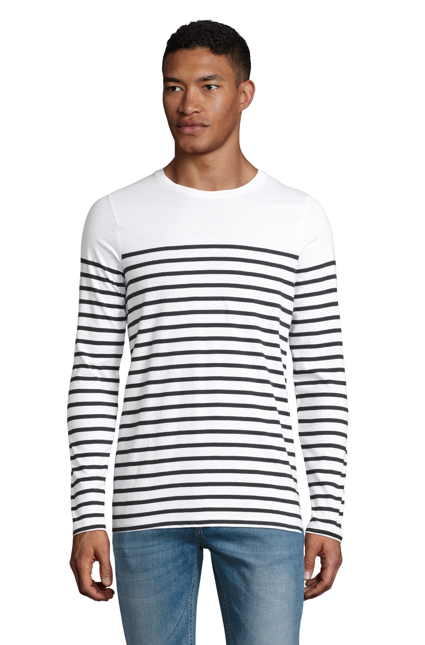 MATELOT LSL HOMMES - 912 - Blanc / Bleu roi / Rouge