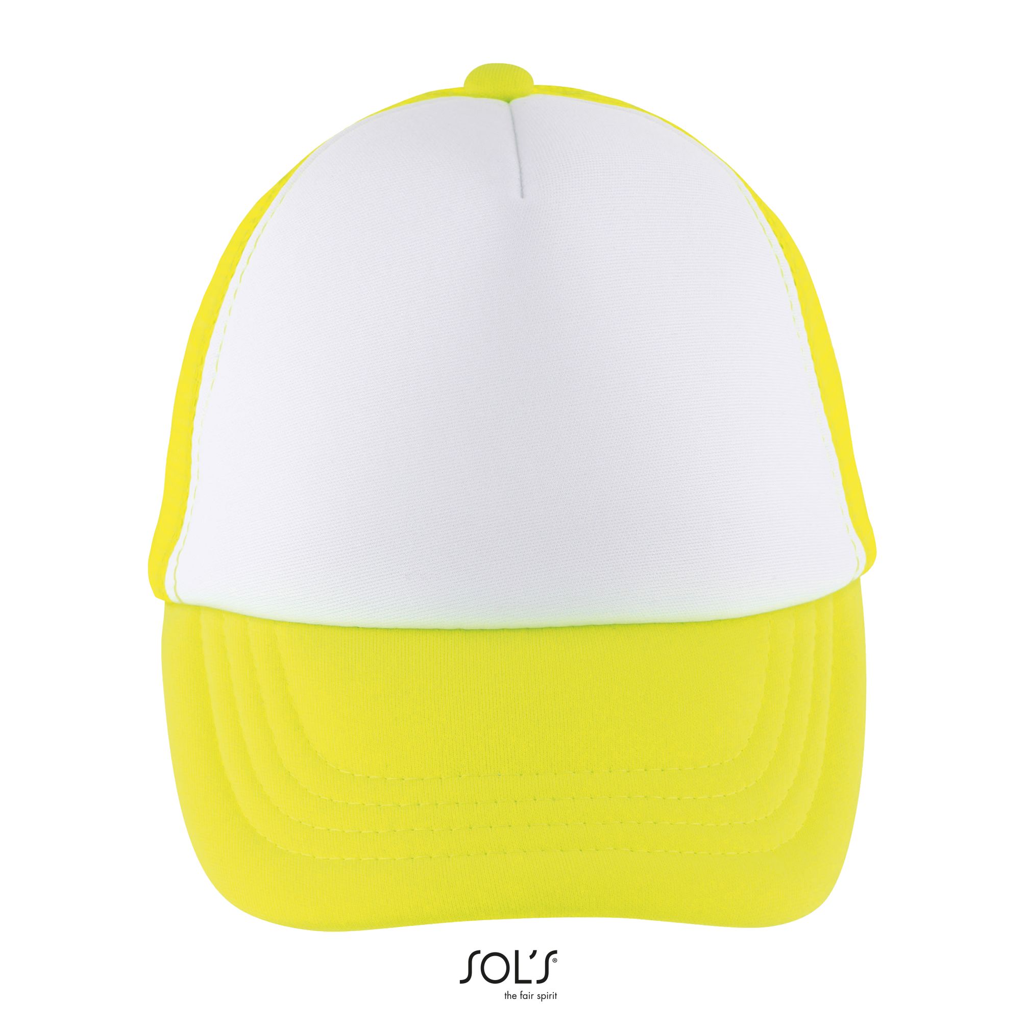 LES ENFANTS À BULLE - 514 - Blanc / Jaune fluorescent