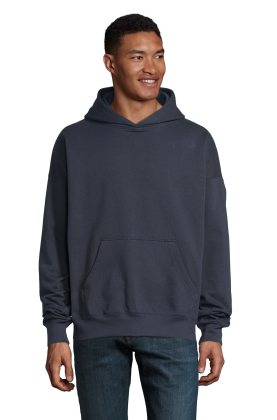 Sweat à capuche unisexe surdimensionné Connor - 319 - BLEU ULTRAMARINE