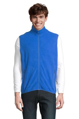 Bodywarmer unisexe en polaire zippée Factor - 256 - BLEU ROYAL