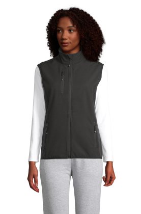 Gilet sans manches zippé Falcon pour femme - 312 - Noir