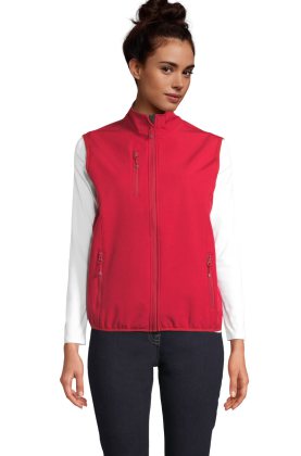 Gilet sans manches zippé Falcon pour femme - 162 - Piment rouge