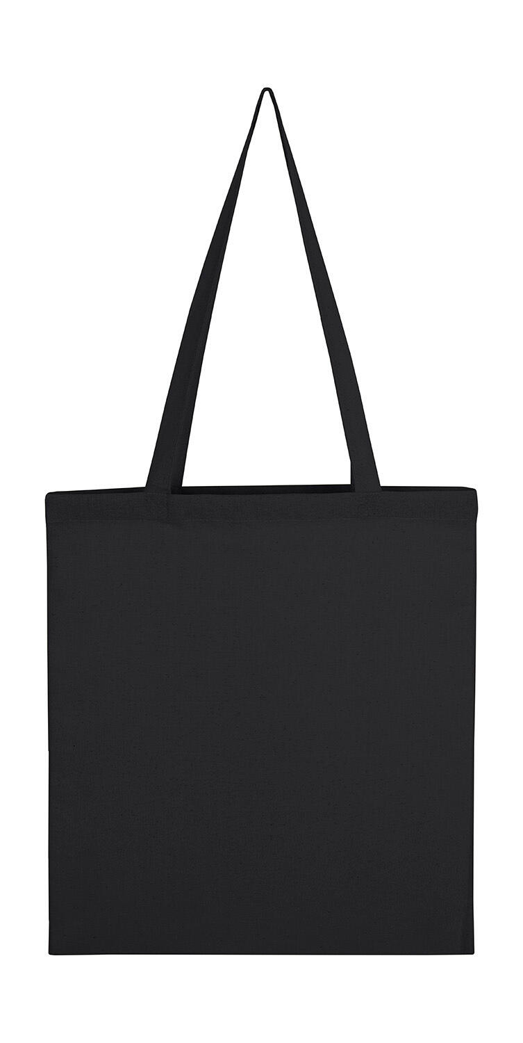 Sac cabas populaire en coton biologique LH - 101 - Noir