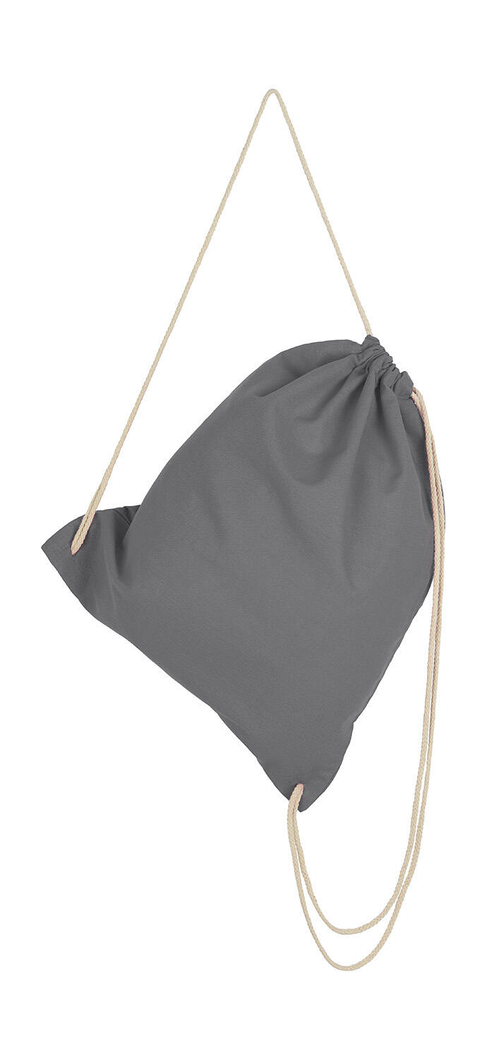 Sac à dos à cordon marron - 128 - Gris foncé