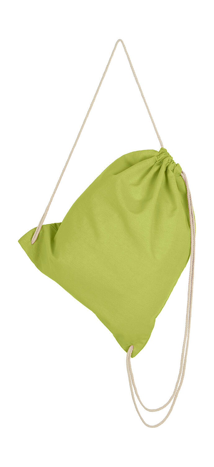 Sac à dos à cordon marron - 521 - Citron vert