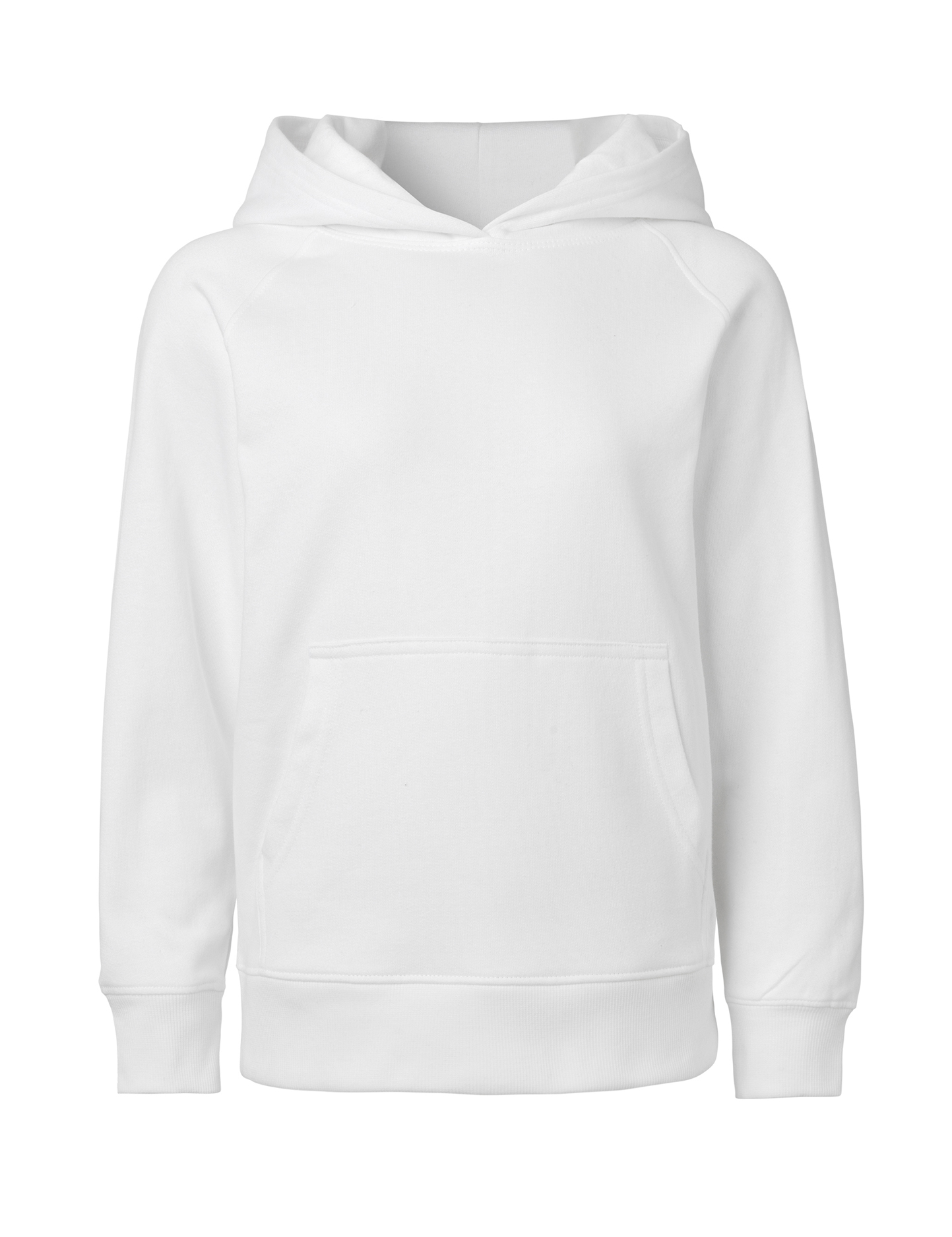Sweat à capuche pour enfants - 01 - Blanc OUT3