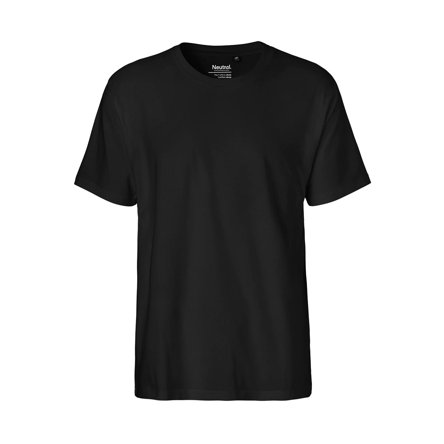 T-shirt ajusté pour homme - Noir