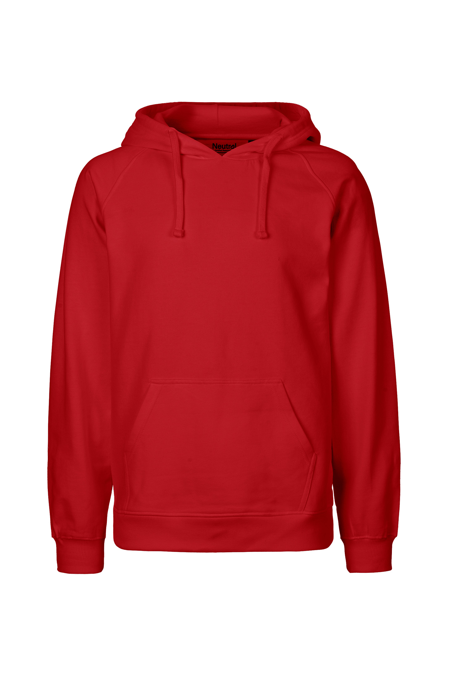 Sweat à capuche pour homme - Rouge