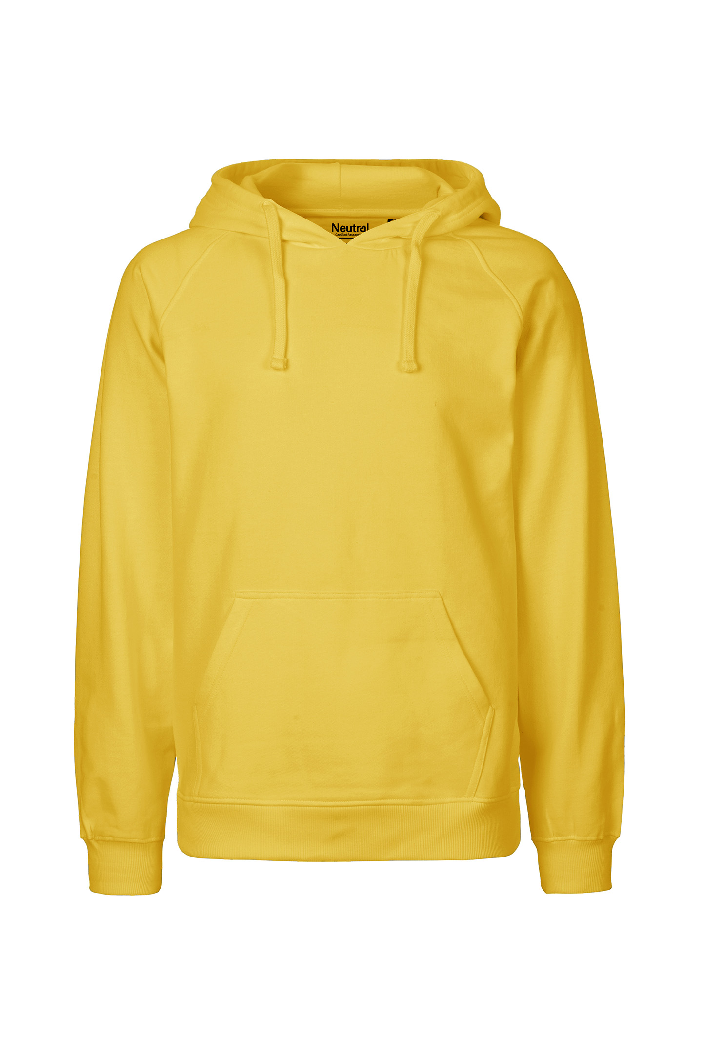 Sweat à capuche pour homme - Jaune