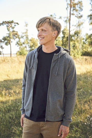 Sweat à capuche unisexe et fermeture éclair