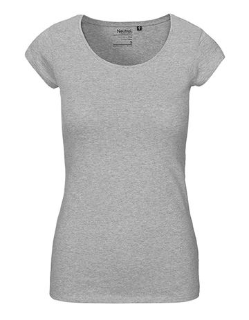T-shirt à encolure large pour femme - 