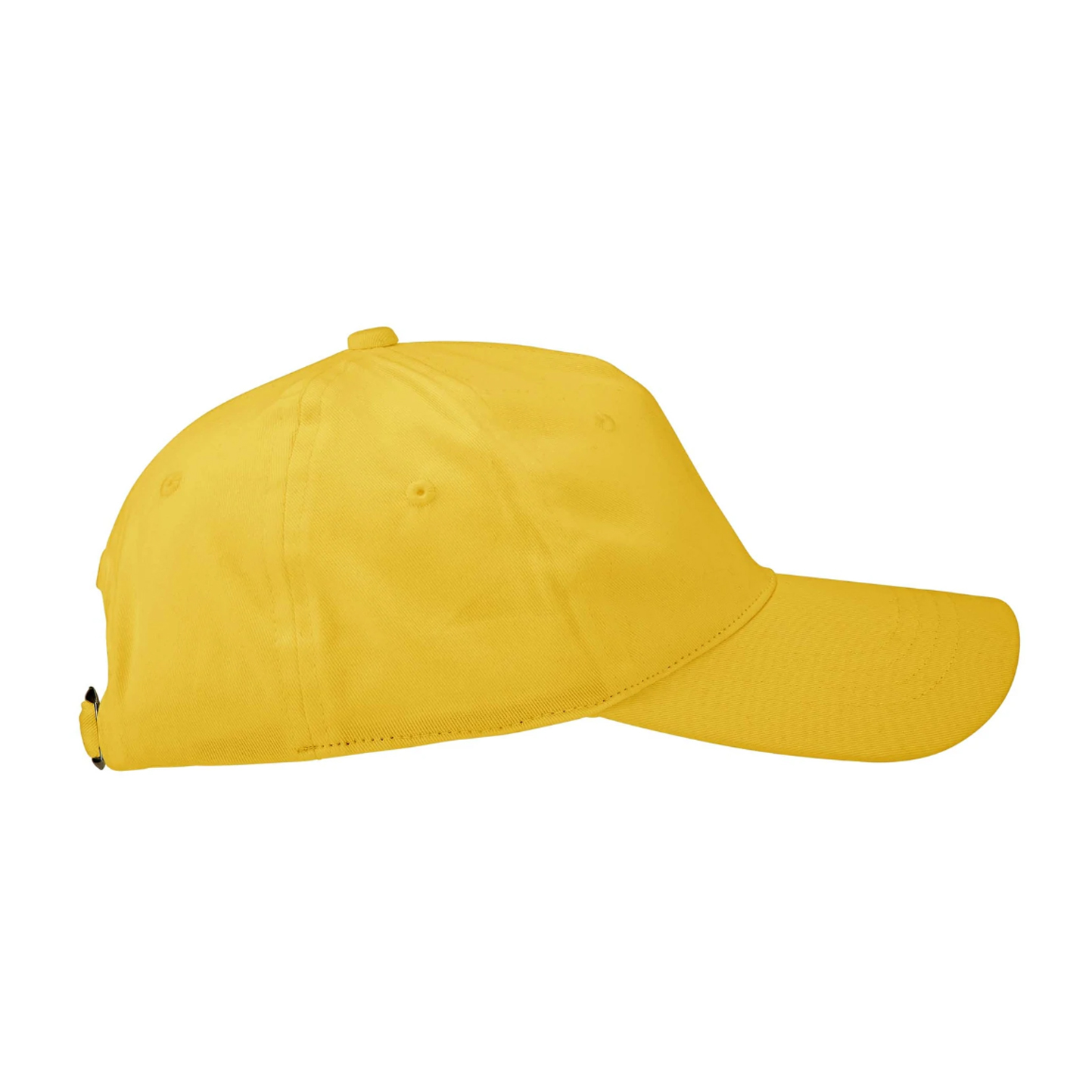 Casquette en sergé Bio 5 panneaux - 98 - JAUNE