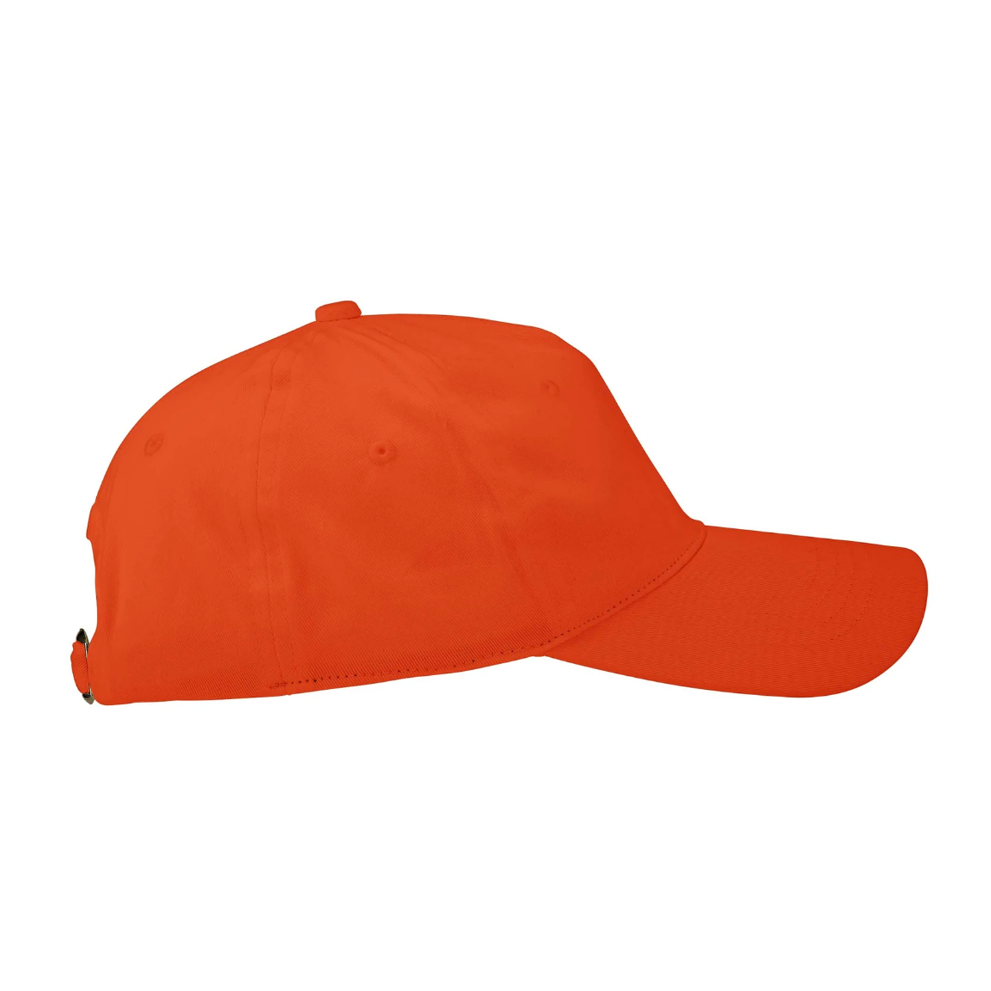 Casquette en sergé Bio 5 panneaux - 30 - ORANGE