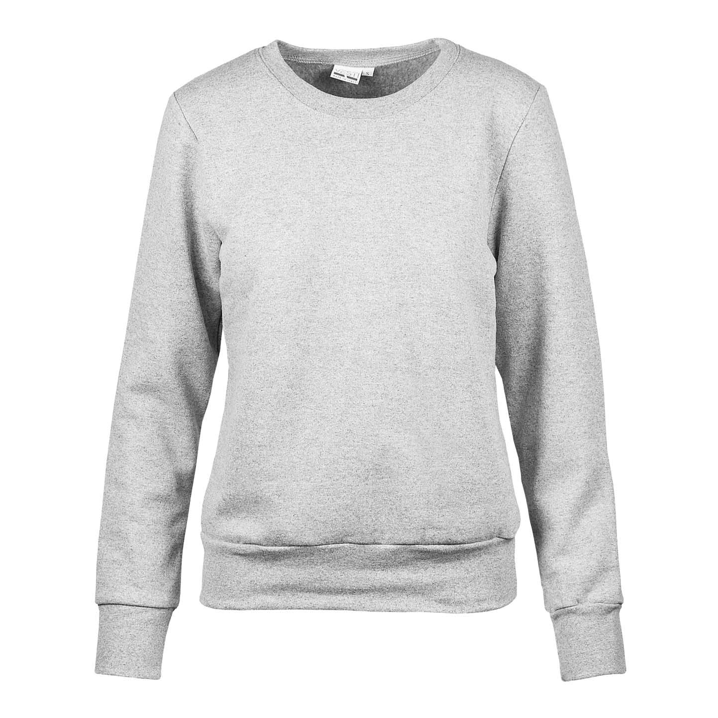 Sweat-shirt pour femme  - 75 - Cendre