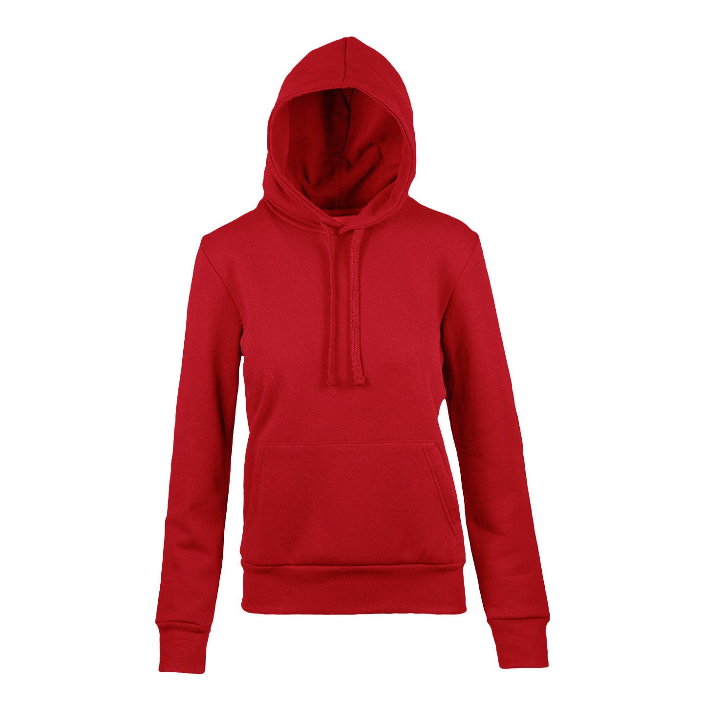 Sweat à capuche pour femme - Rouge Sport XXS 1/2 ans