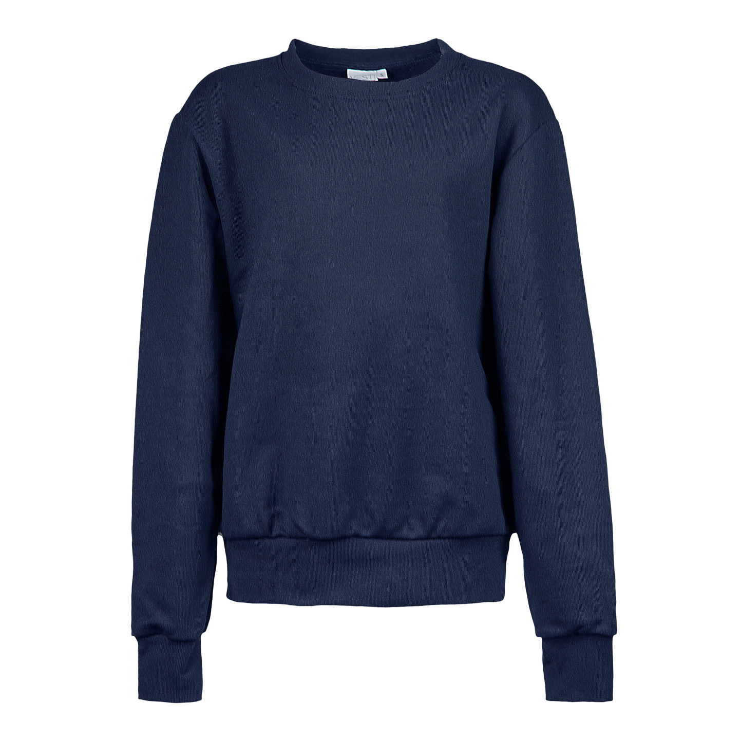Sweat-shirt à col rond pour enfants  - 18 - Bleu