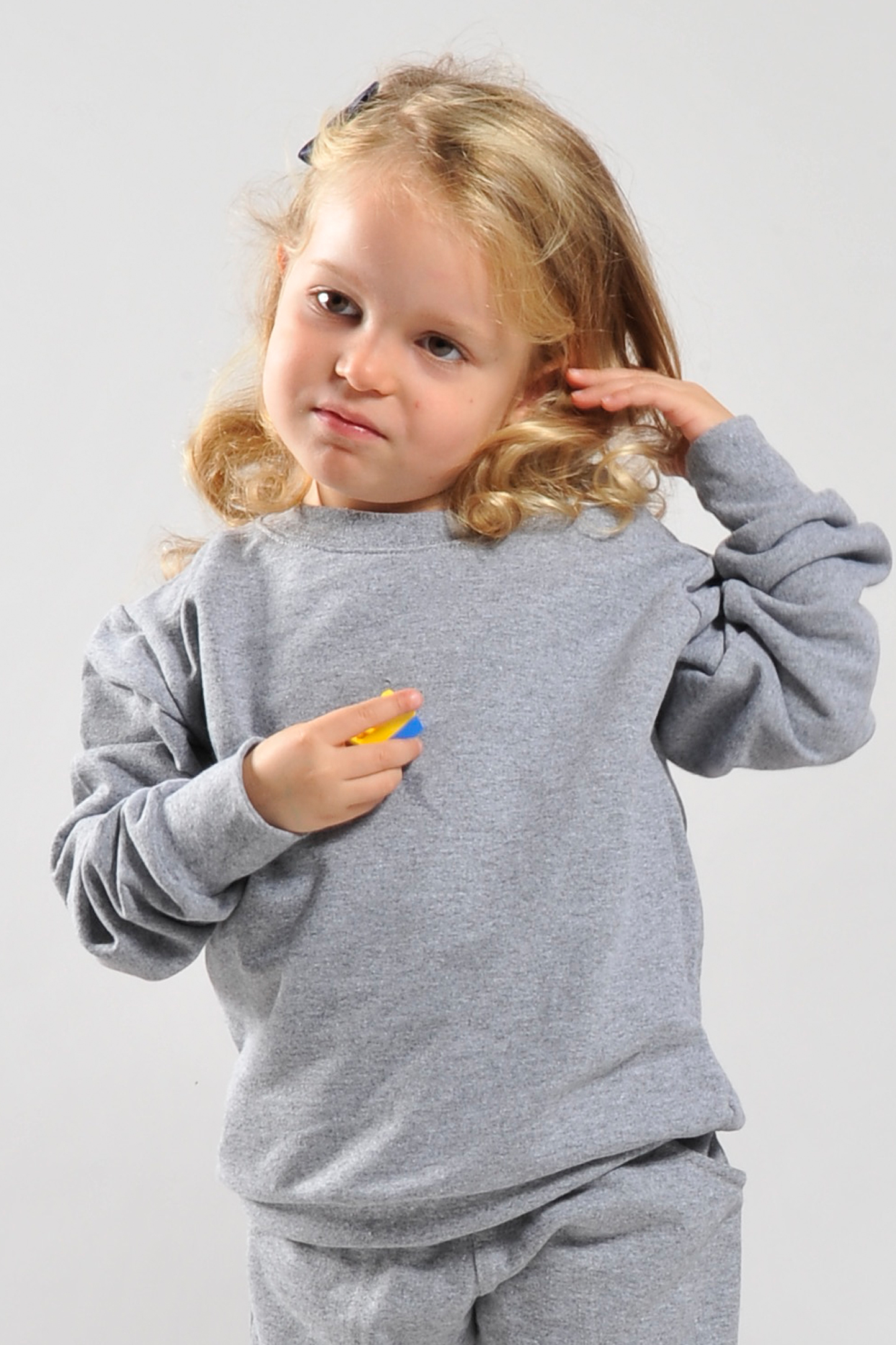 Sweat-shirt à col rond pour enfants 
