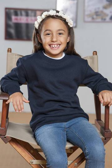 Sweat-shirt à col rond pour enfants 
