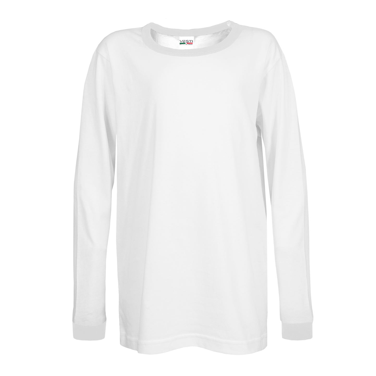 chemise à manches longues pour enfants  - 9999 - Blanc/Blanc XS