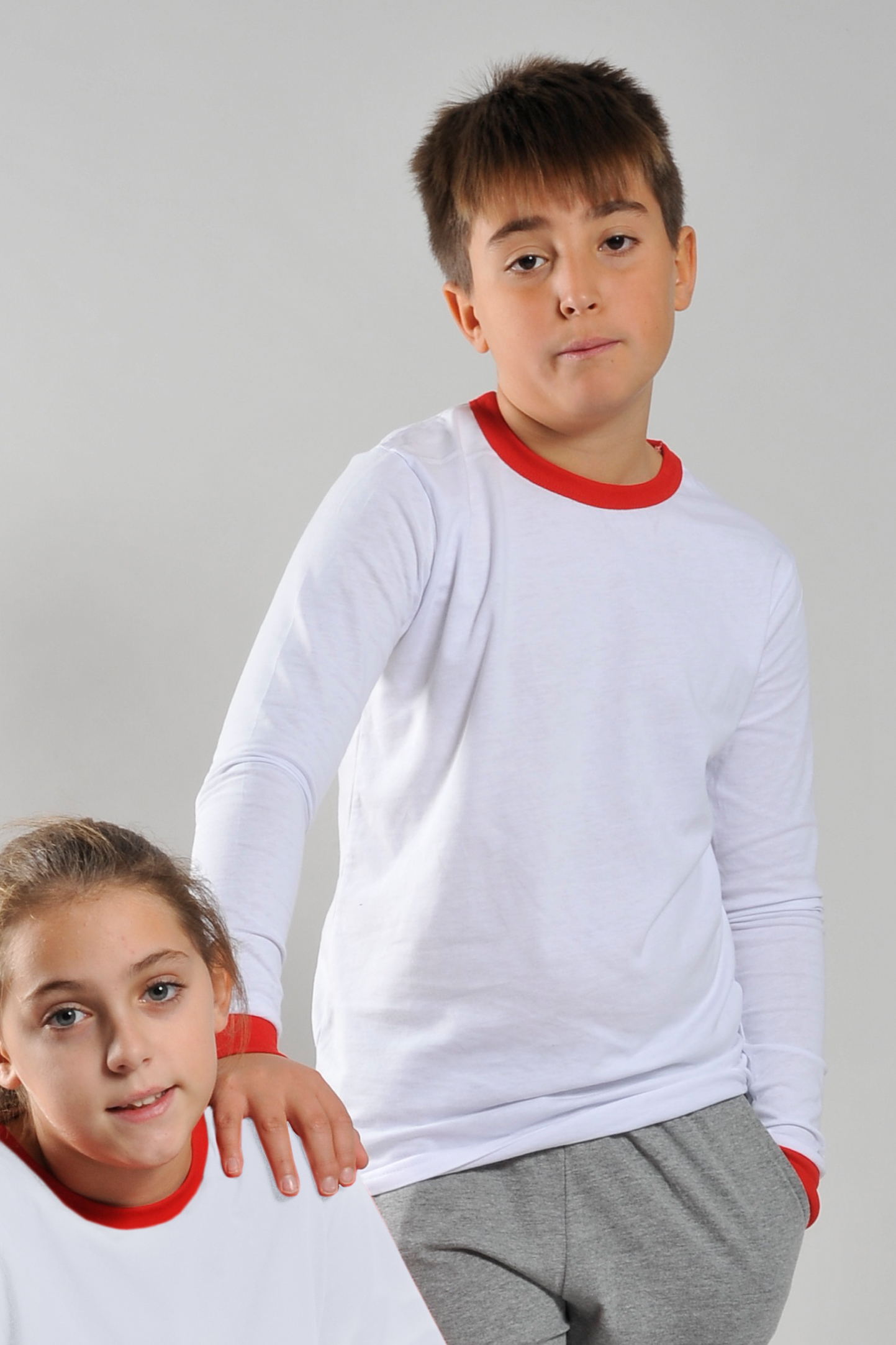 chemise à manches longues pour enfants 