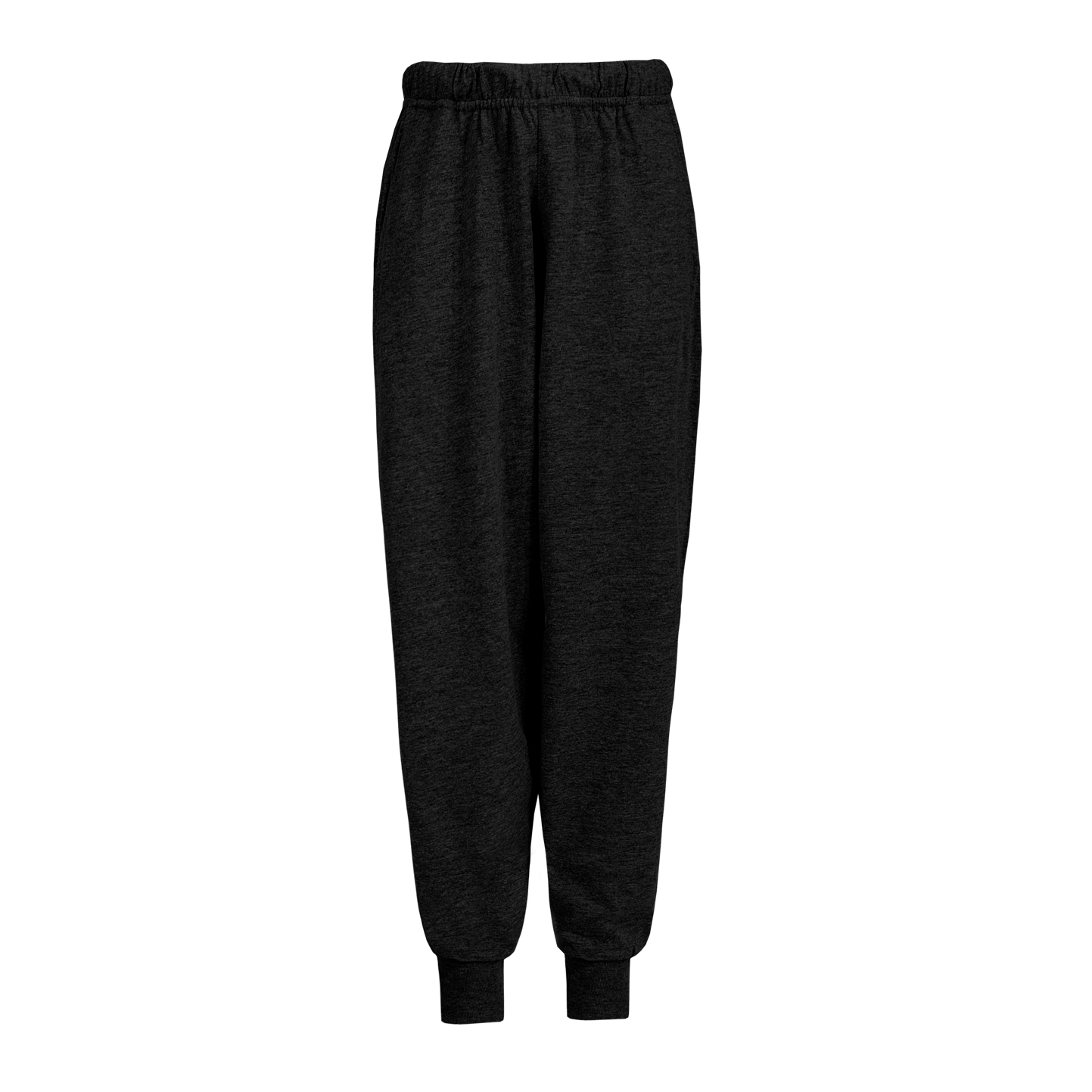 Pantalons en jersey Toby coupe urbaine pour enfants - Noir