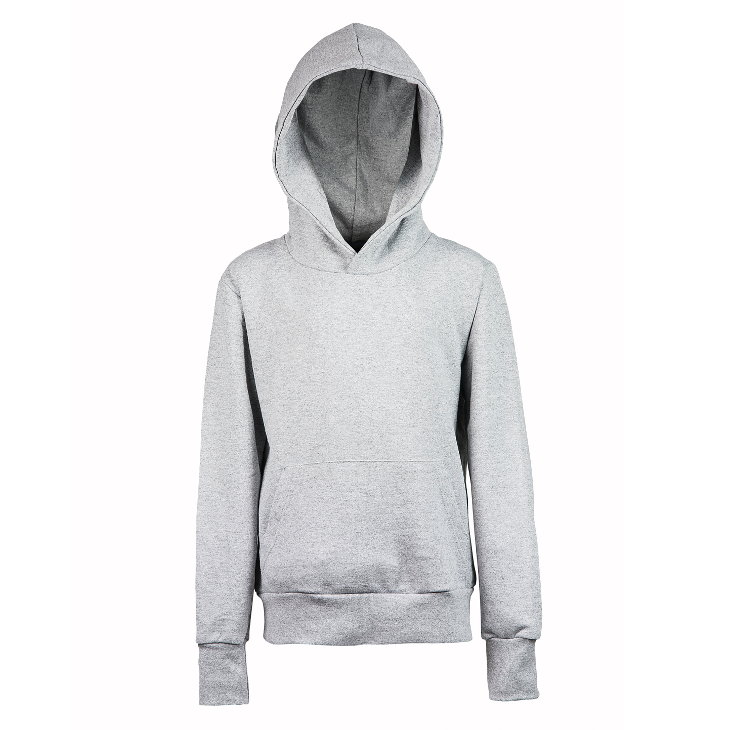 Sweat à capuche pour enfants  - Cendre