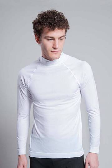 T-shirt unisexe à manches longues et col rond Thermal Base 