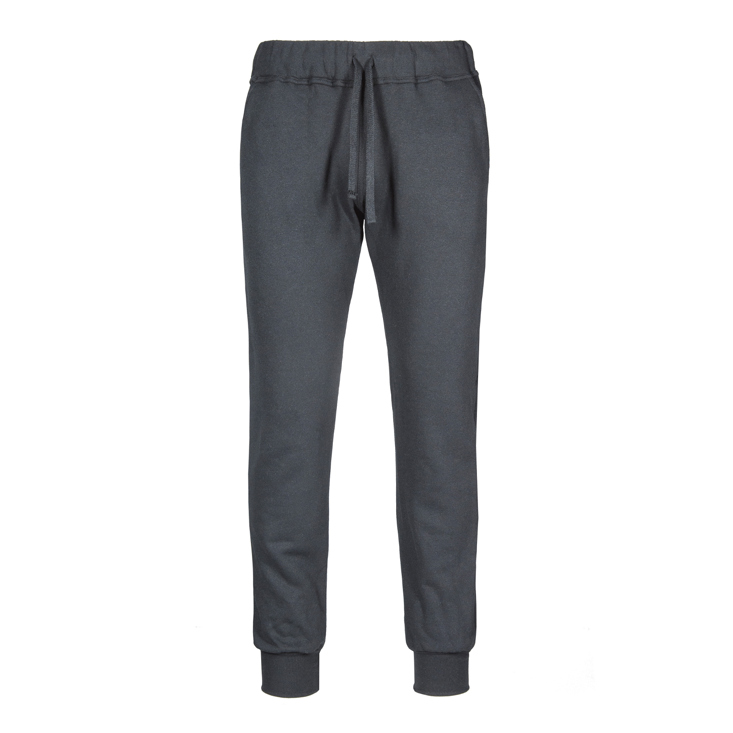 Pantalon ajusté en molleton français  - Plomb XS