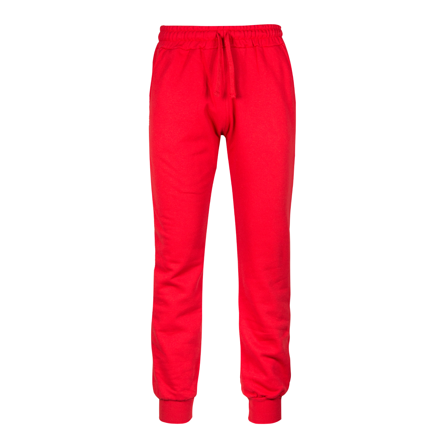 Pantalon ajusté en molleton français  - Rouge Sport XXS 1/2 ans