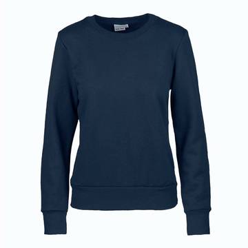 Sweat-shirt à col rond en molleton français pour femme - 