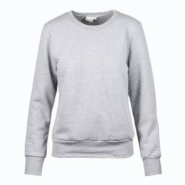 Sweat-shirt à col rond en molleton français pour femme - 