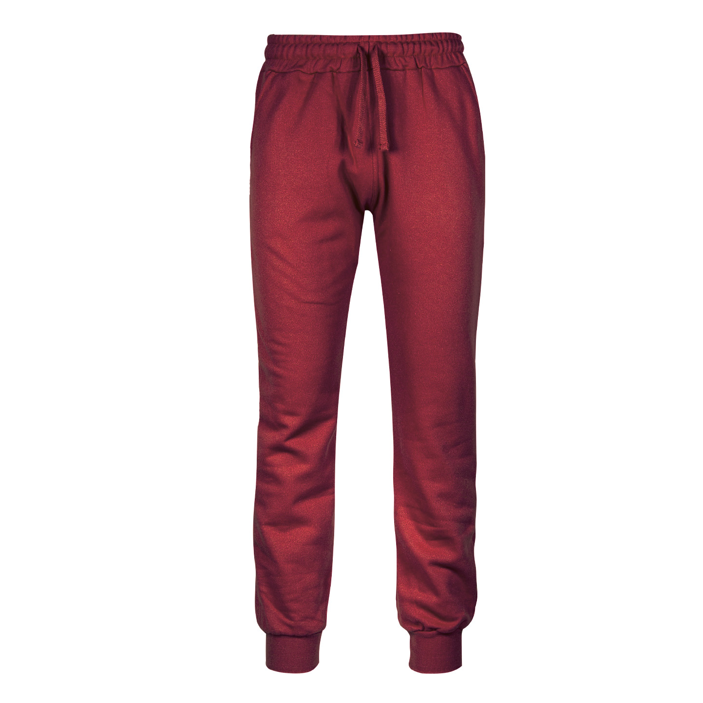 Pantalon en polaire avec bas côtelé - Bordeaux Sport XXS 1/2 ans