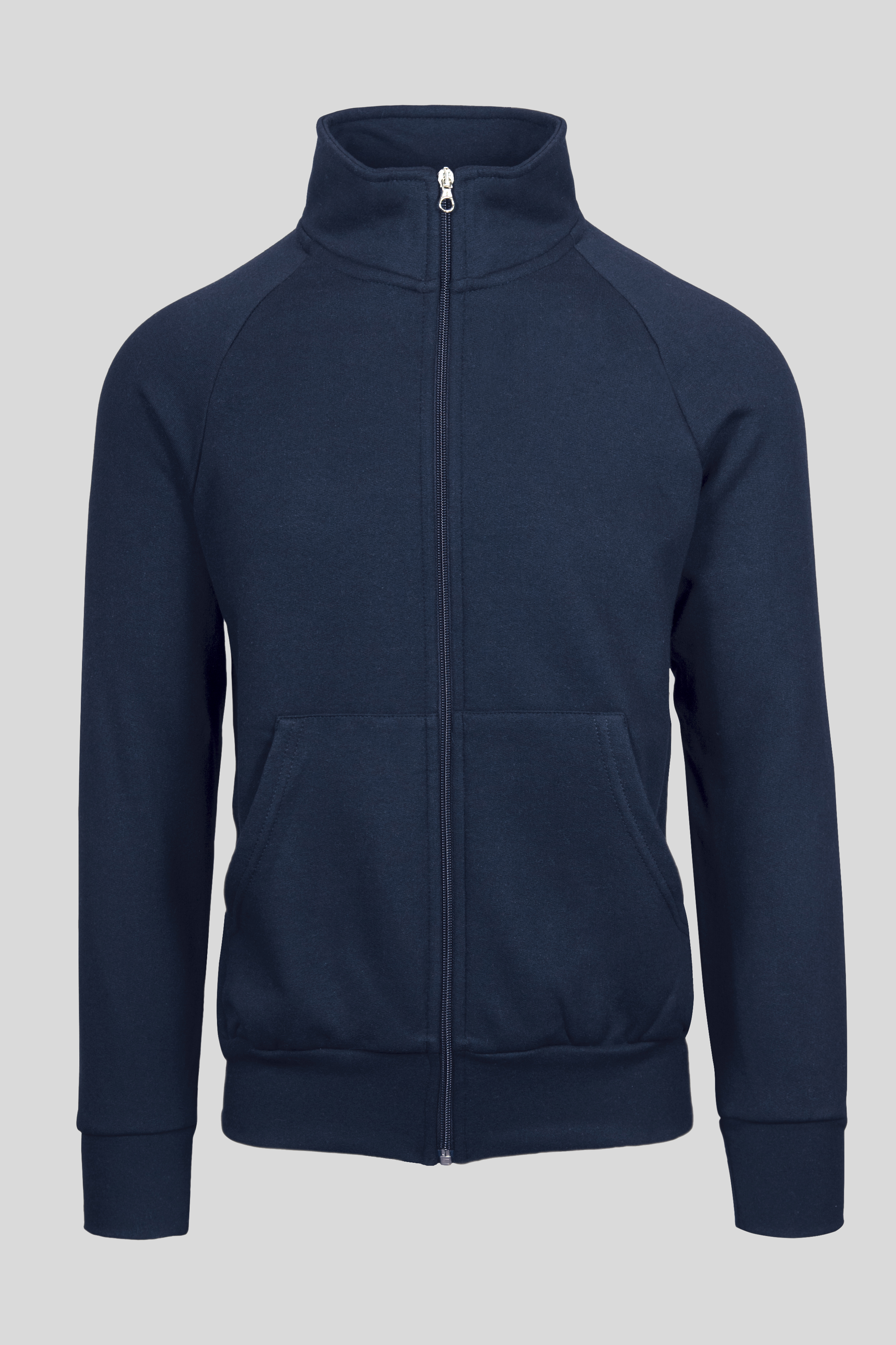 Sweat-shirt à longue fermeture éclair écologique