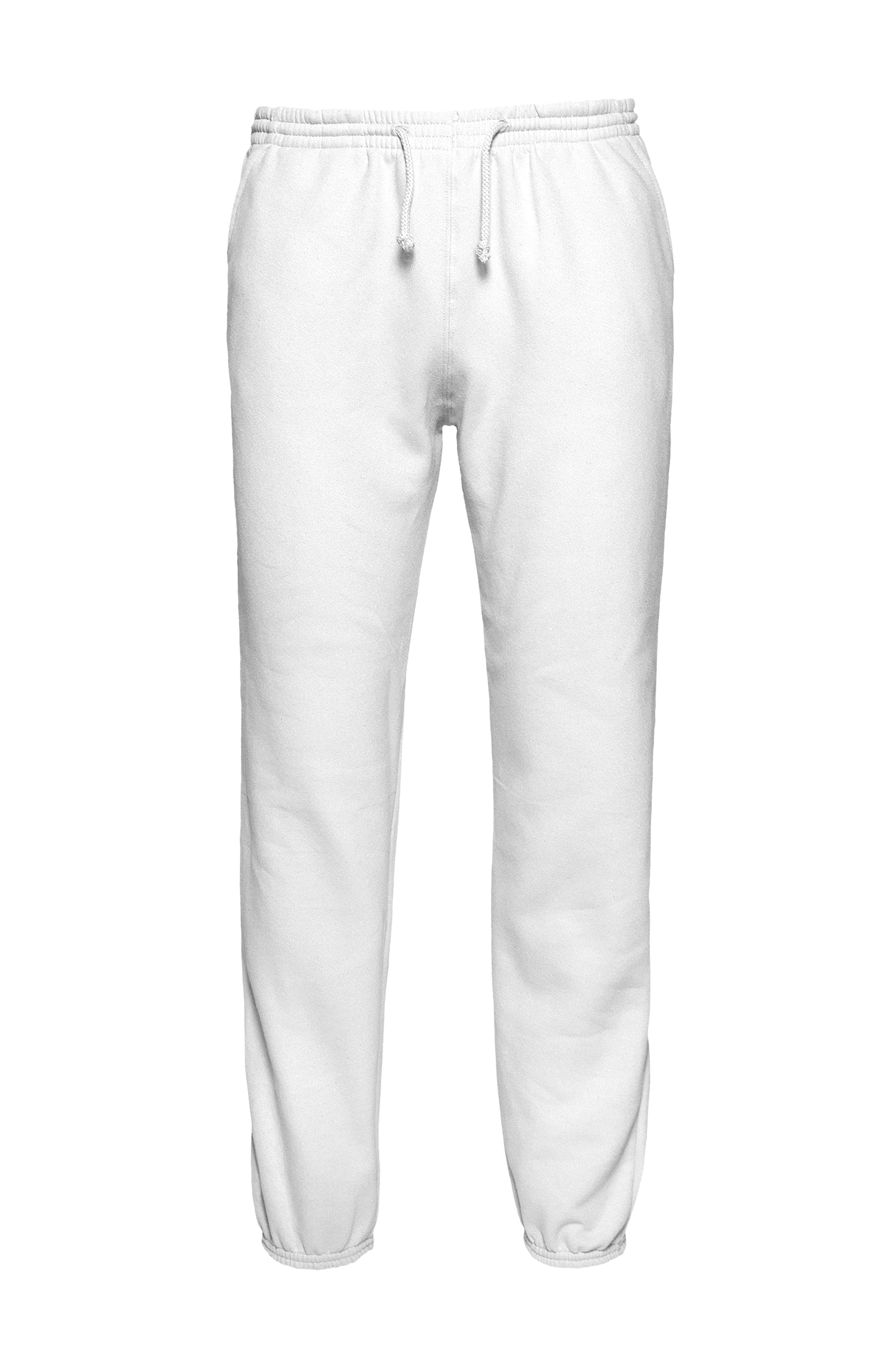 Pantalon polaire à ourlet élastiqué - Blanc XS