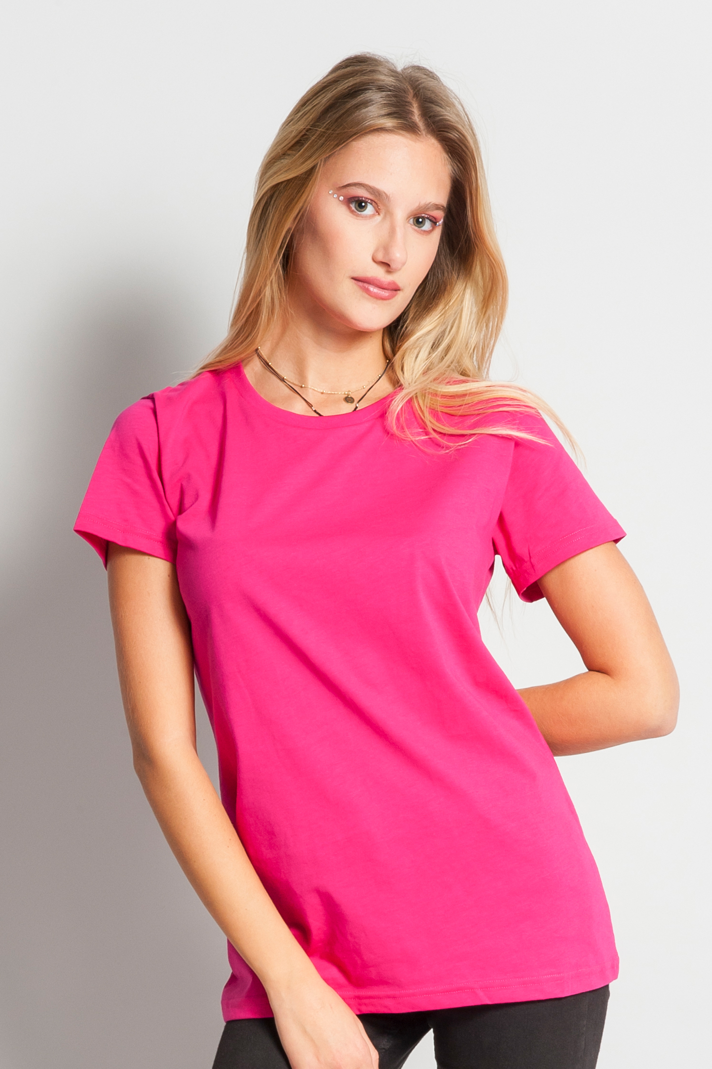 Chemise à manches courtes coupe mode femme