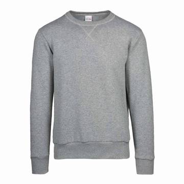 Sweat-shirt unisexe à col rond en molleton français - 