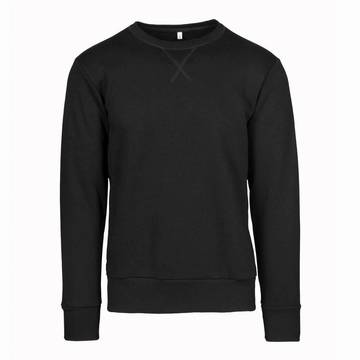 Sweat-shirt unisexe à col rond en molleton français - 