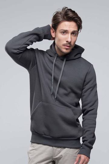 Sweat à capuche unisexe en molleton français