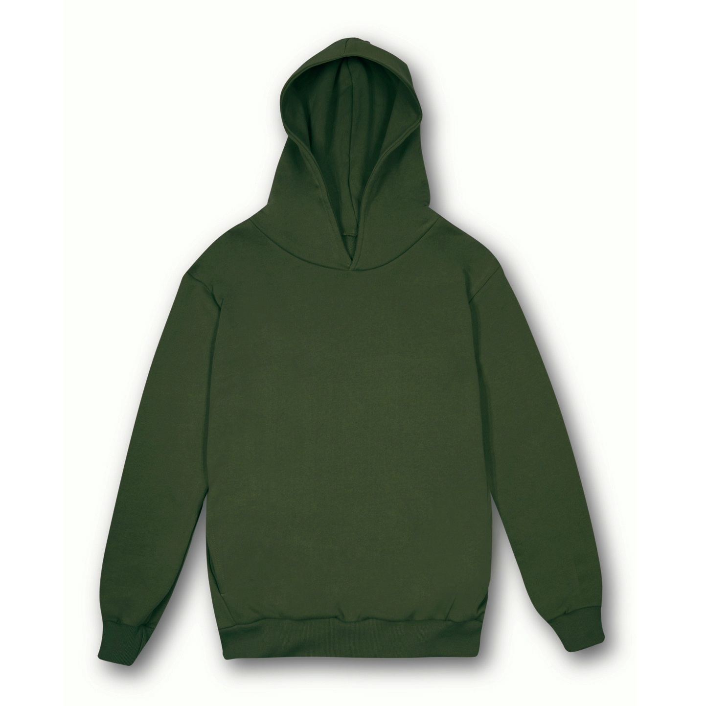 Sweat à capuche doux unisexe Mya, coupe urbaine - VT - Vert forêt XS