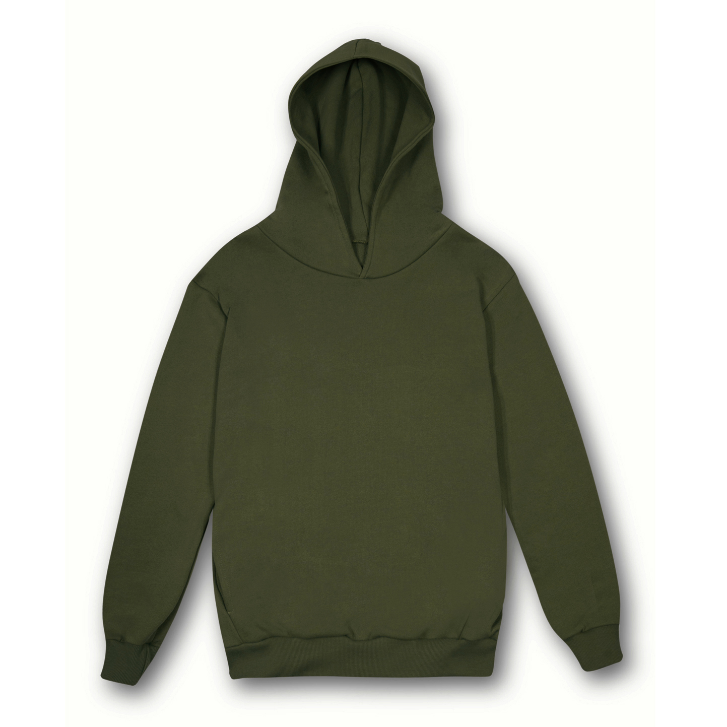 Sweat à capuche doux unisexe Mya, coupe urbaine - VM - S militaire foncé XXS