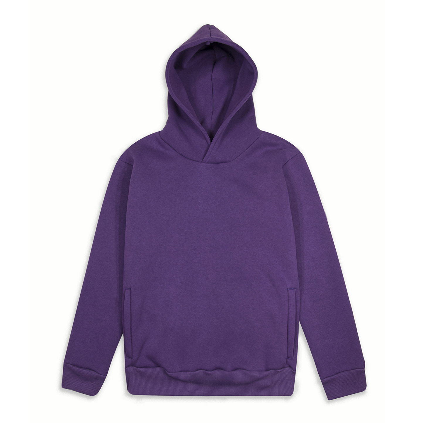 Sweat à capuche doux unisexe Mya, coupe urbaine - VI - Violet XS