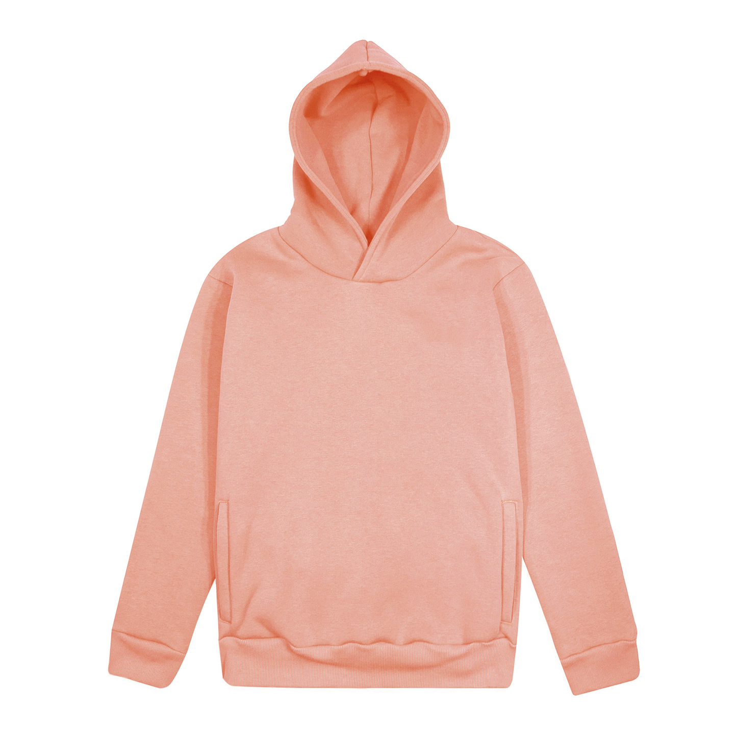 Sweat à capuche doux unisexe Mya, coupe urbaine - AL - Abricot XS