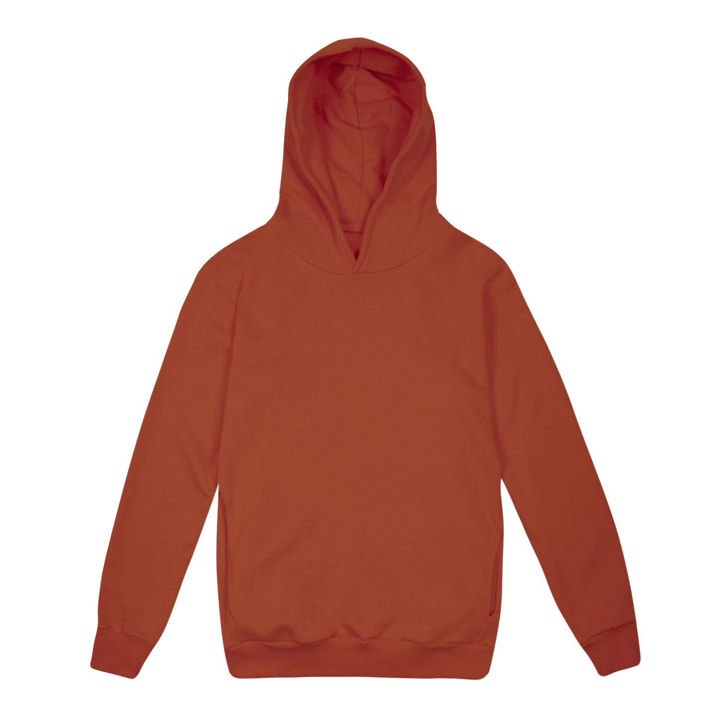 Sweat à capuche doux unisexe Mya, coupe urbaine - TG - Tuile XS