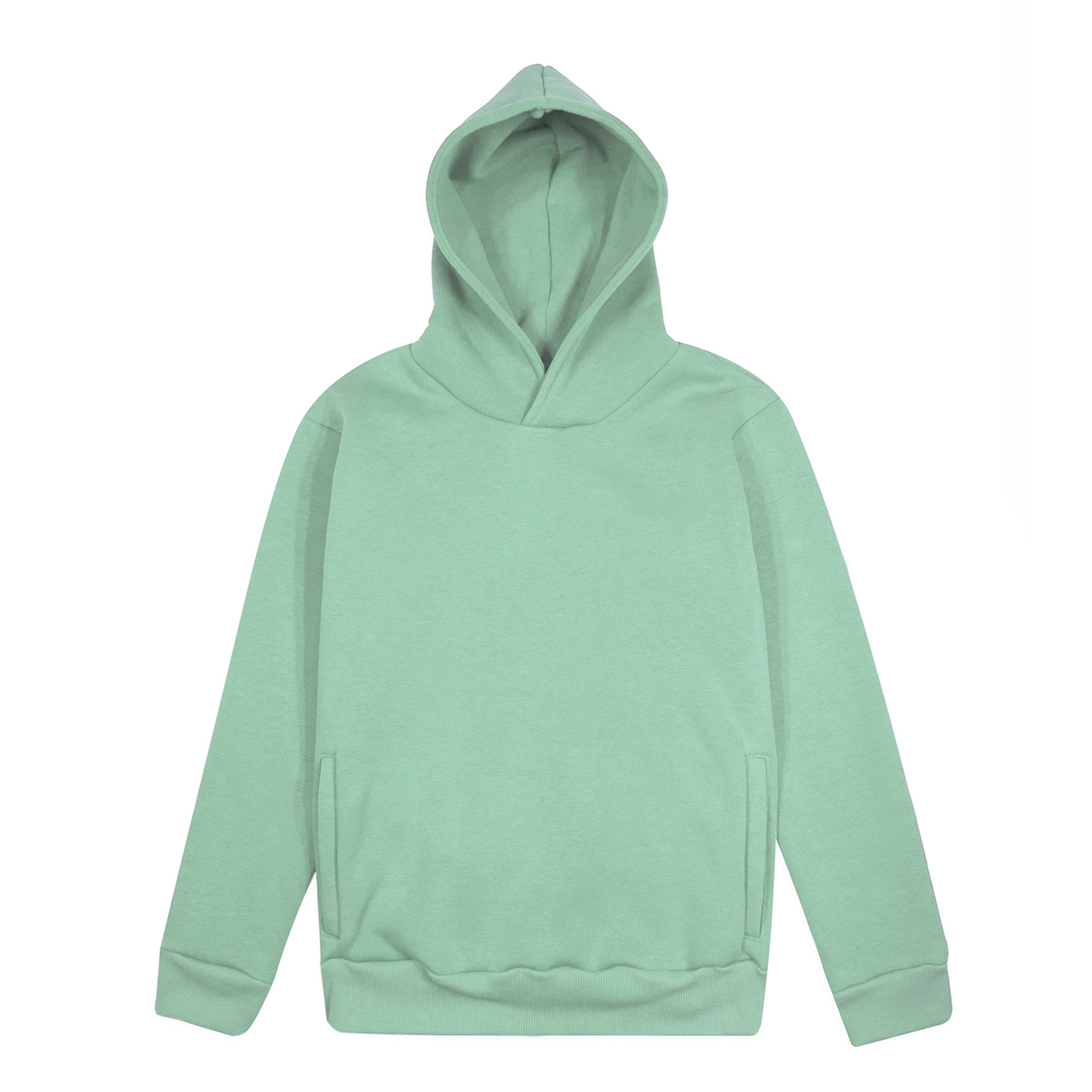 Sweat à capuche unisexe Sya en molleton, coupe urbaine - SV - Sage XS