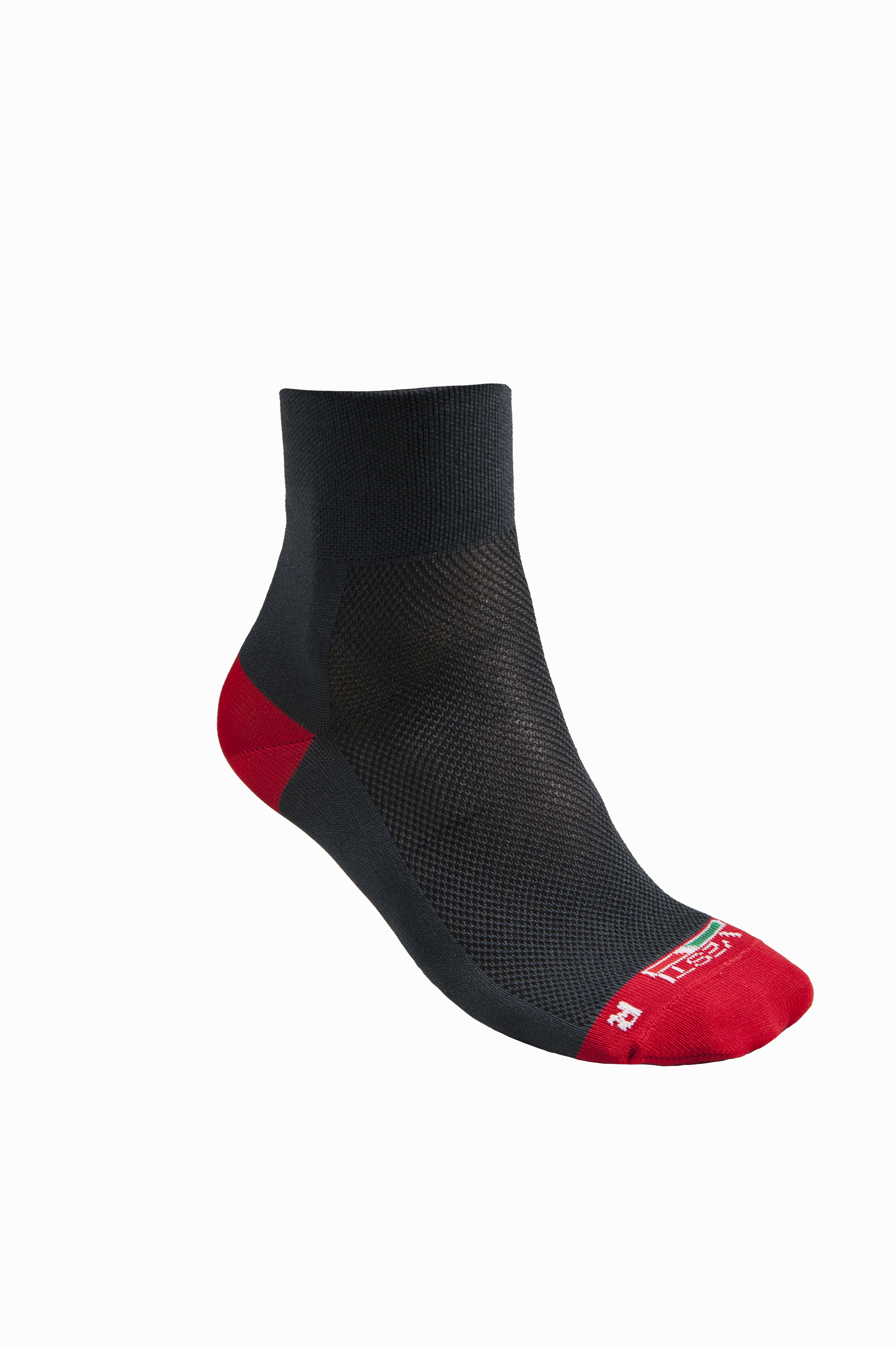 Chaussettes de running performantes - E4 - Anthracite/Rouge Taille 35-38