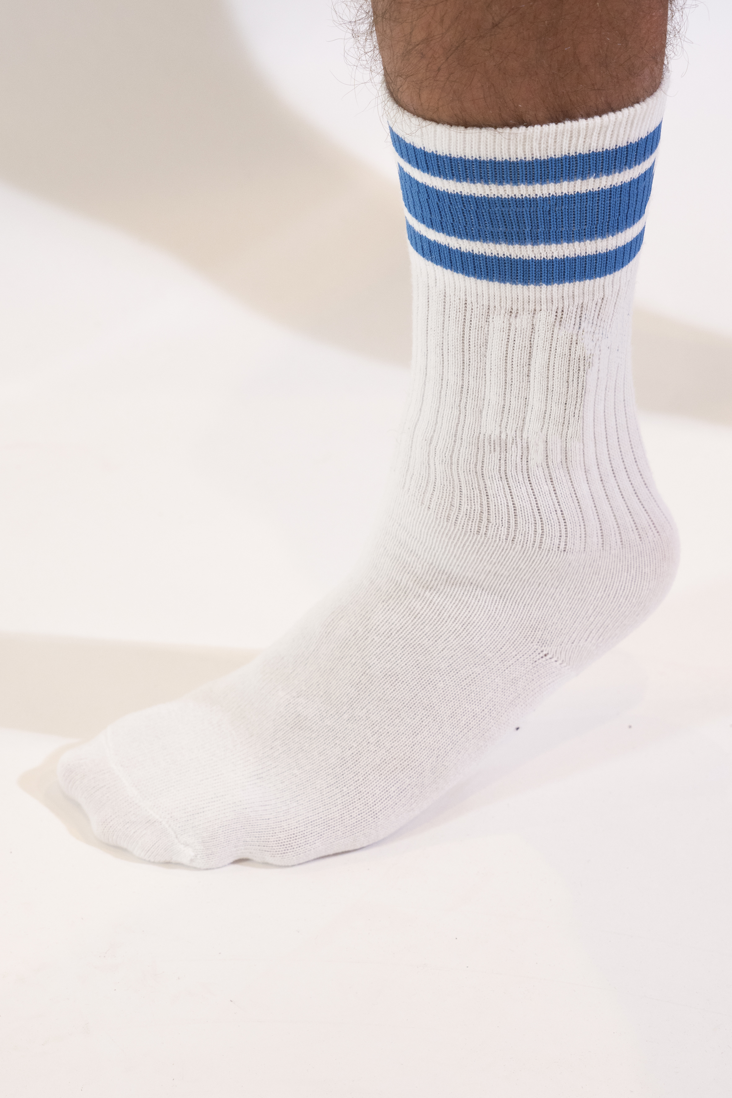 Chaussettes de sport 78/18/4% Cot/Pam/Ela Gris clair chiné Taille 35/38