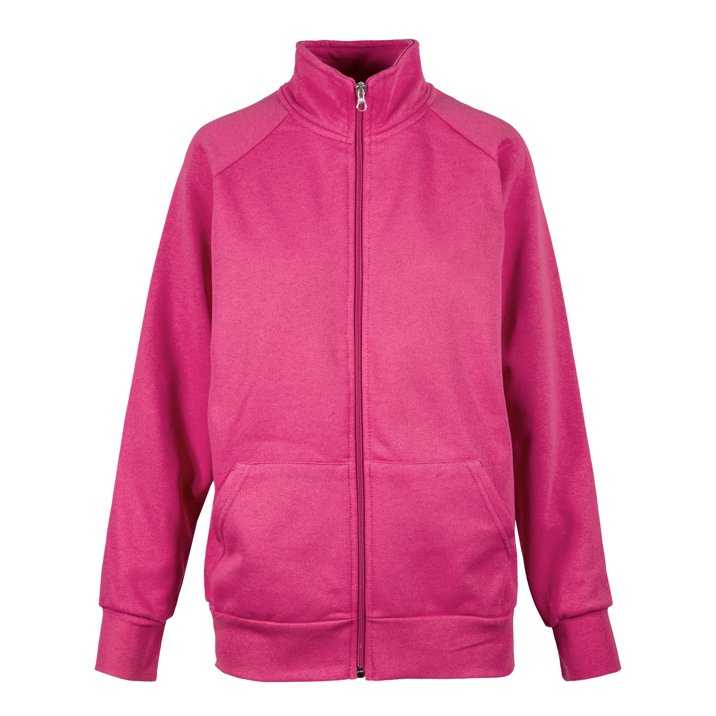 Sweat zippé femme - 83 - Fuchsia S
